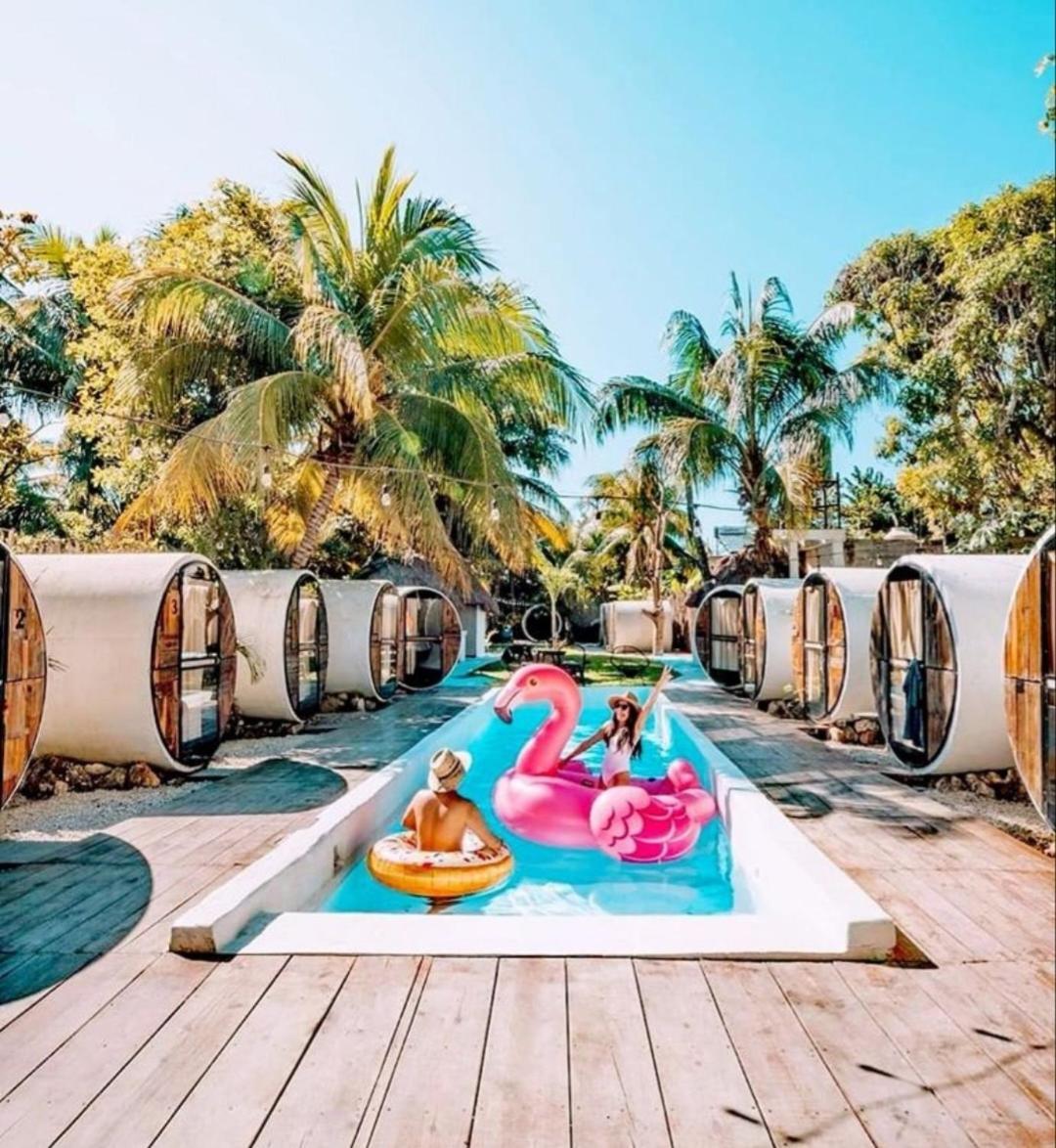 Kulu Tubohostel Bacalar Zewnętrze zdjęcie