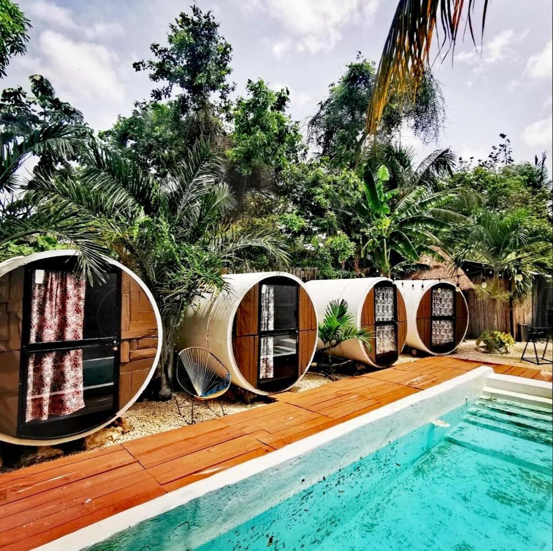 Kulu Tubohostel Bacalar Zewnętrze zdjęcie